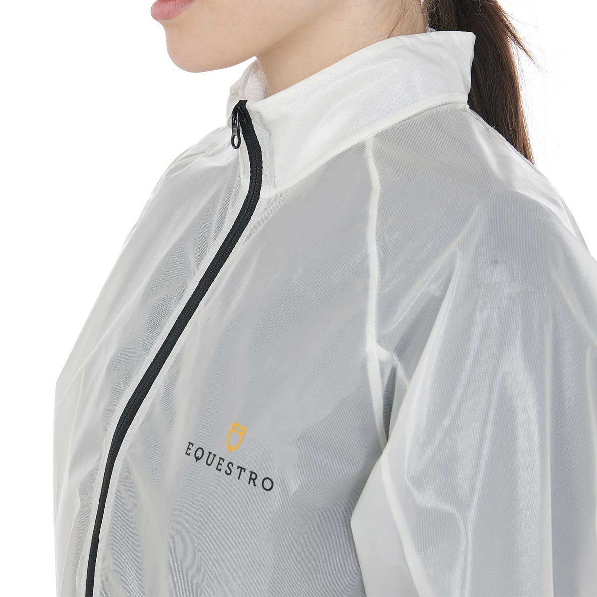 Equestro Windproof and water-repellent unisex overcoat