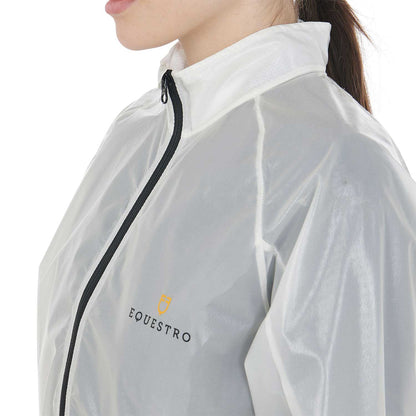 Equestro Windproof and water-repellent unisex overcoat