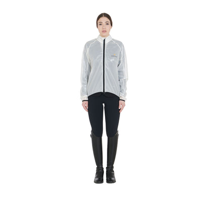 Equestro Windproof and water-repellent unisex overcoat
