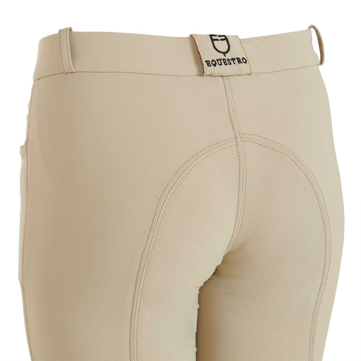 Equestro Kids' unisex breeches in technical fabric