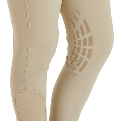 Equestro Kids' unisex breeches in technical fabric