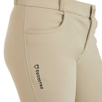 Equestro Kids' unisex breeches in technical fabric
