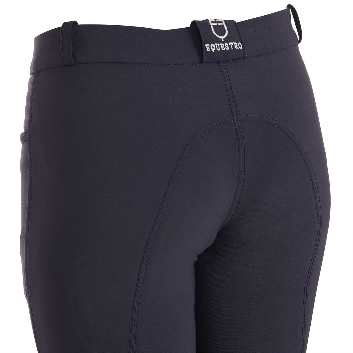 Equestro Kids' unisex breeches in technical fabric