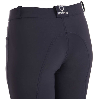 Equestro Kids' unisex breeches in technical fabric