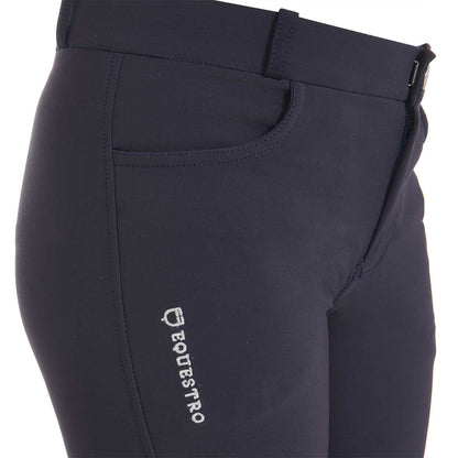 Equestro Kids' unisex breeches in technical fabric