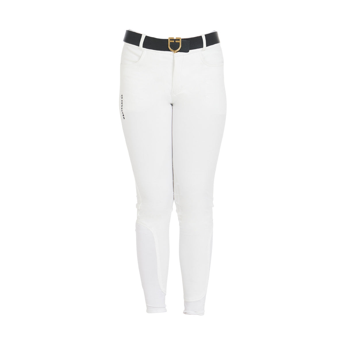 Equestro Kids' unisex breeches in technical fabric