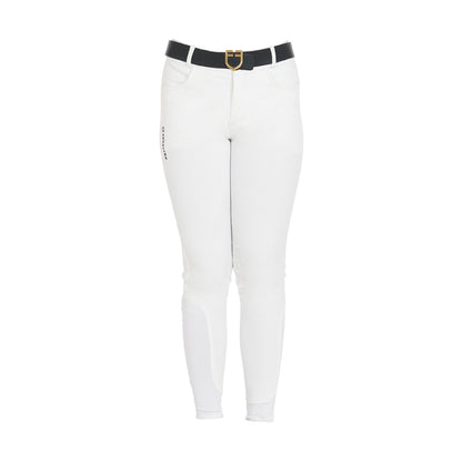 Equestro Kids' unisex breeches in technical fabric