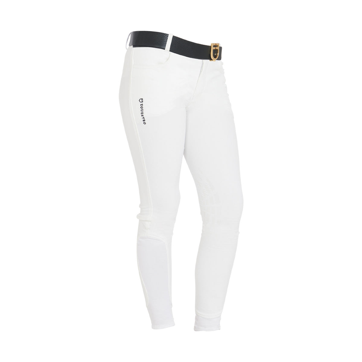 Equestro Kids' unisex breeches in technical fabric