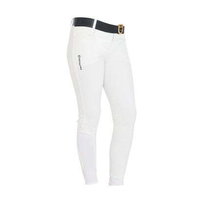 Equestro Kids' unisex breeches in technical fabric