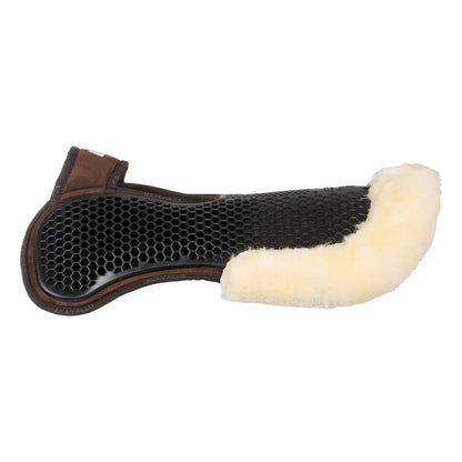 Acavallo Pad MF-S WFS suede rear sheepskin Hexagonal gel front riser