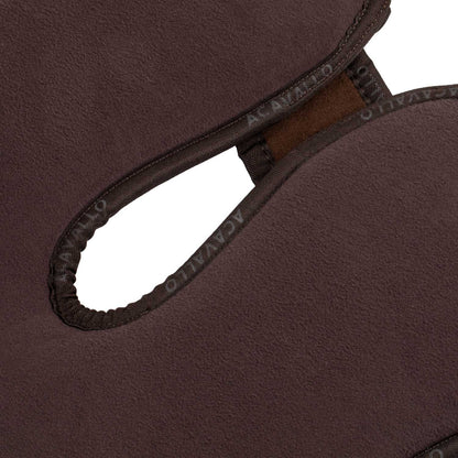 Acavallo Pad MF-S WFS suede rear sheepskin Hexagonal gel front riser