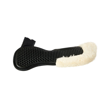 Acavallo Pad MF-S WFS suede rear sheepskin Hexagonal gel front riser