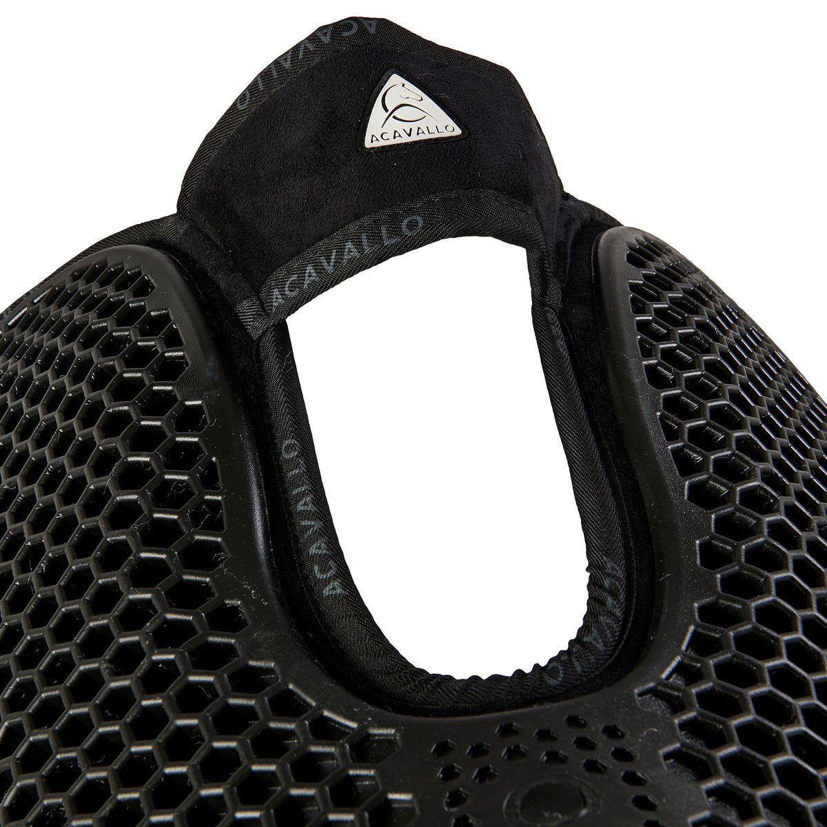 Acavallo Pad MF-S WFS suede rear sheepskin Hexagonal gel front riser