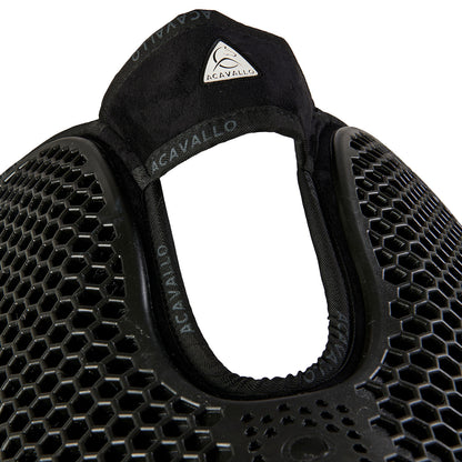 Acavallo Pad MF-S WFS suede rear sheepskin Hexagonal gel front riser