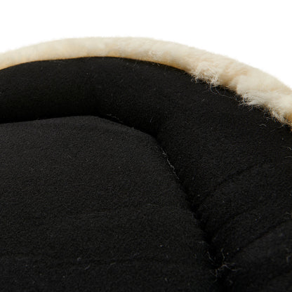 Acavallo Pad MF-S WFS suede rear sheepskin Hexagonal gel front riser