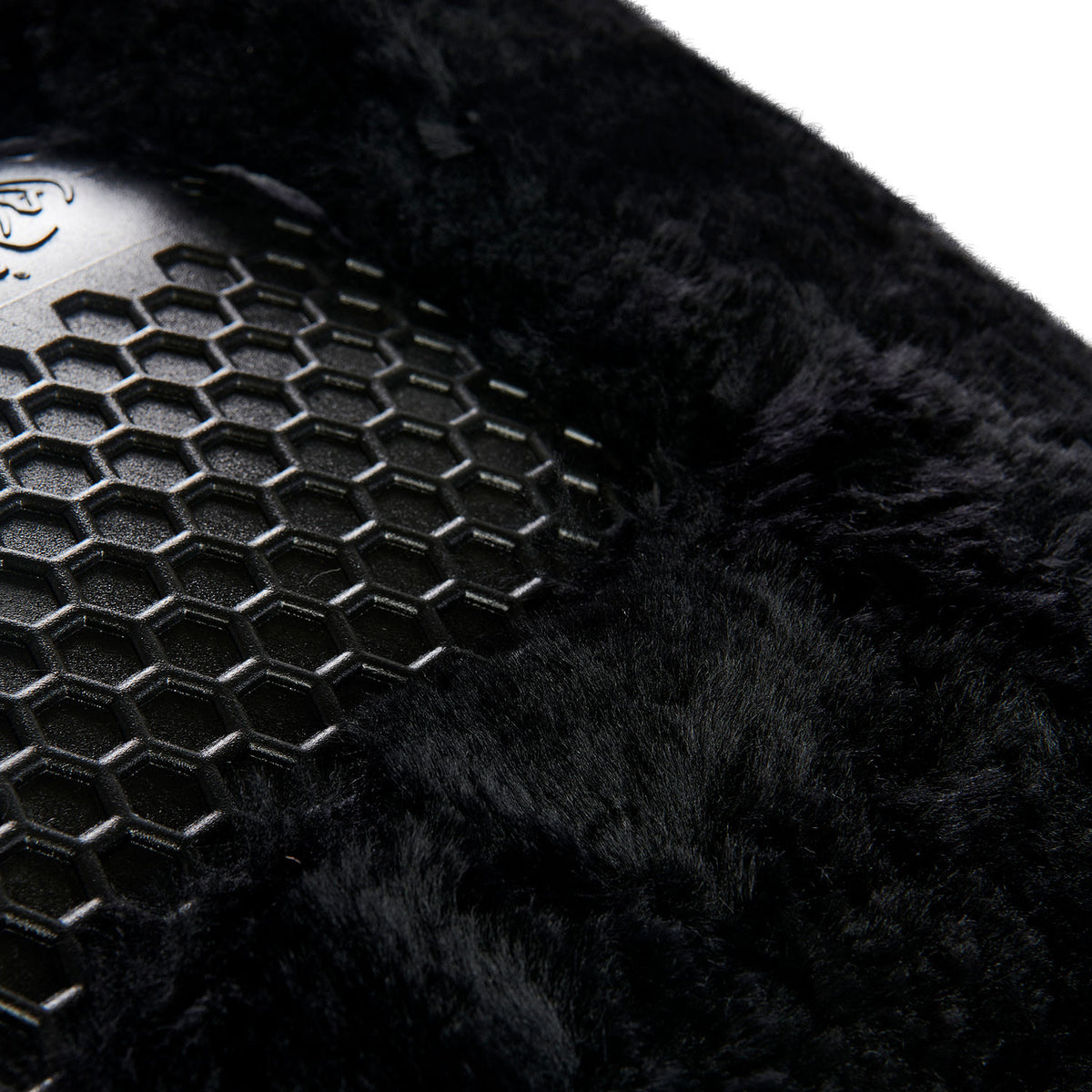 Acavallo Pad MF-S WFS suede rear sheepskin Hexagonal gel front riser