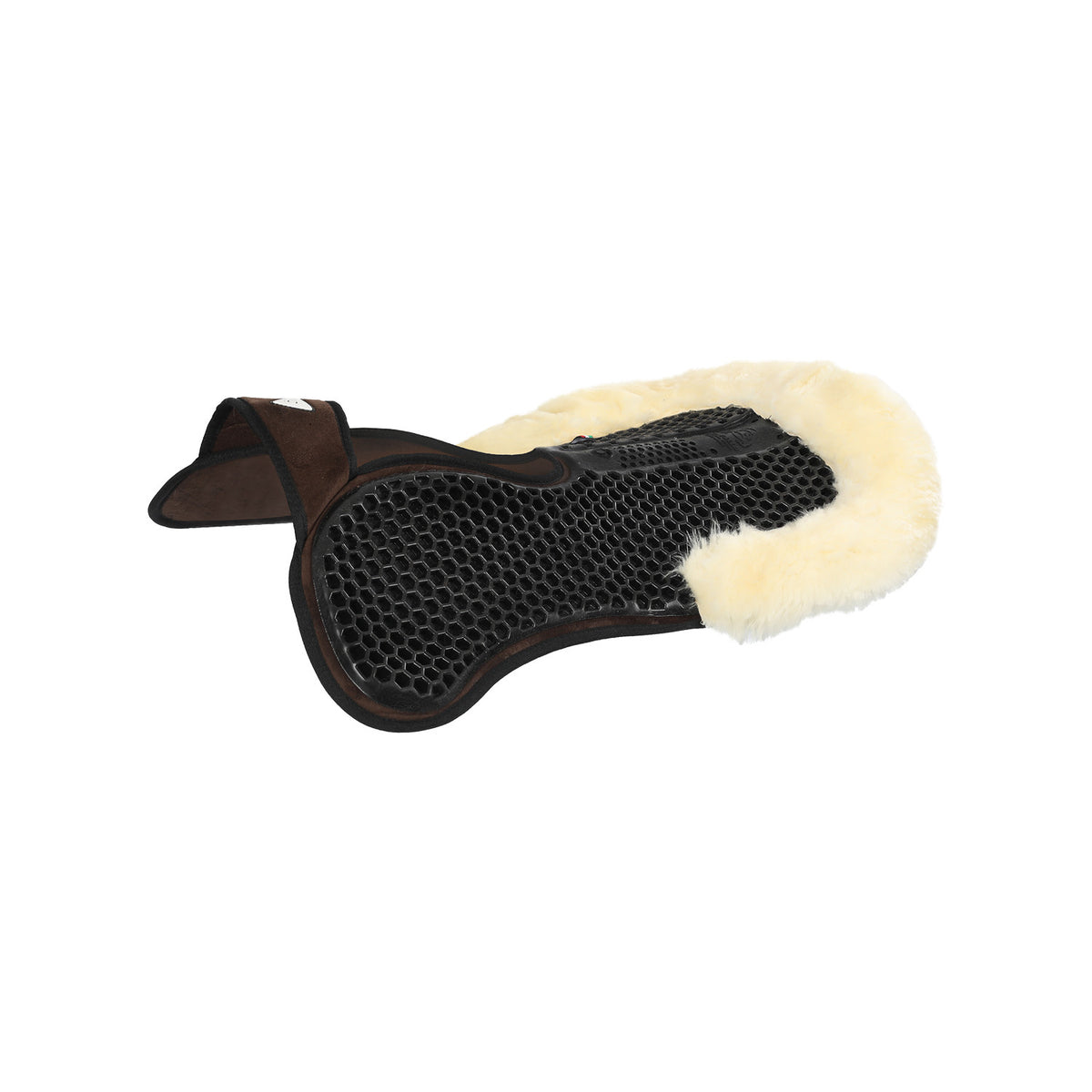 Acavallo Pad SP WFS suede rear sheepskin Hexagonal gel flat