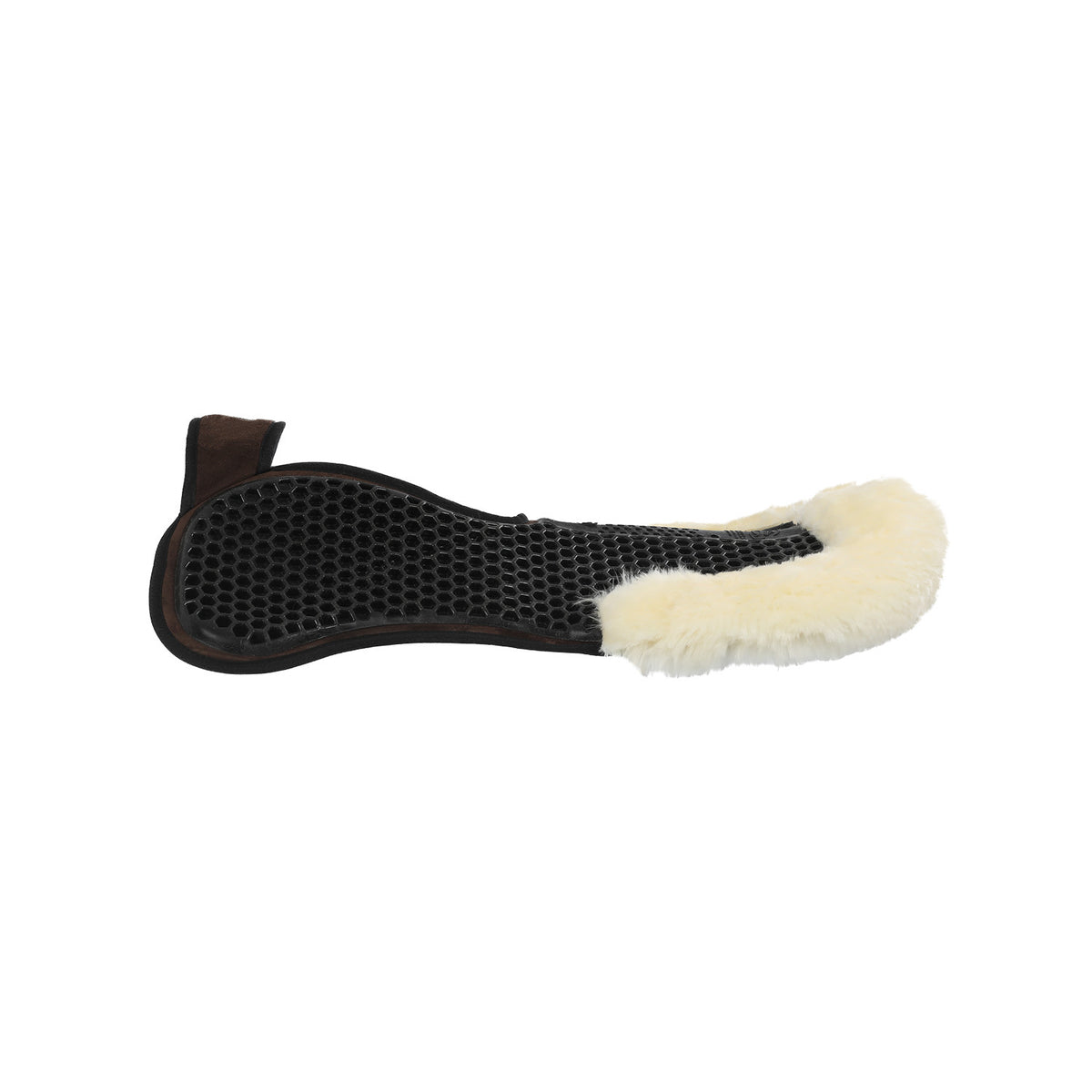 Acavallo Pad SP WFS suede rear sheepskin Hexagonal gel flat