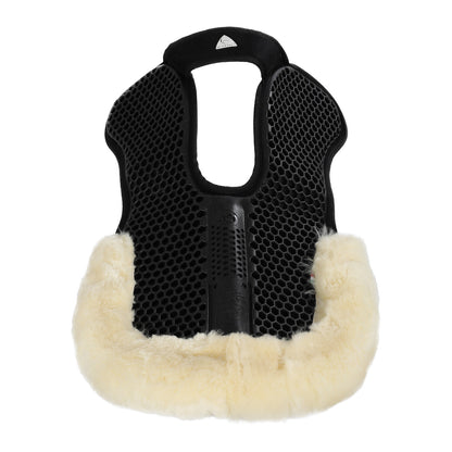 Acavallo Pad SP WFS suede rear sheepskin Hexagonal gel flat