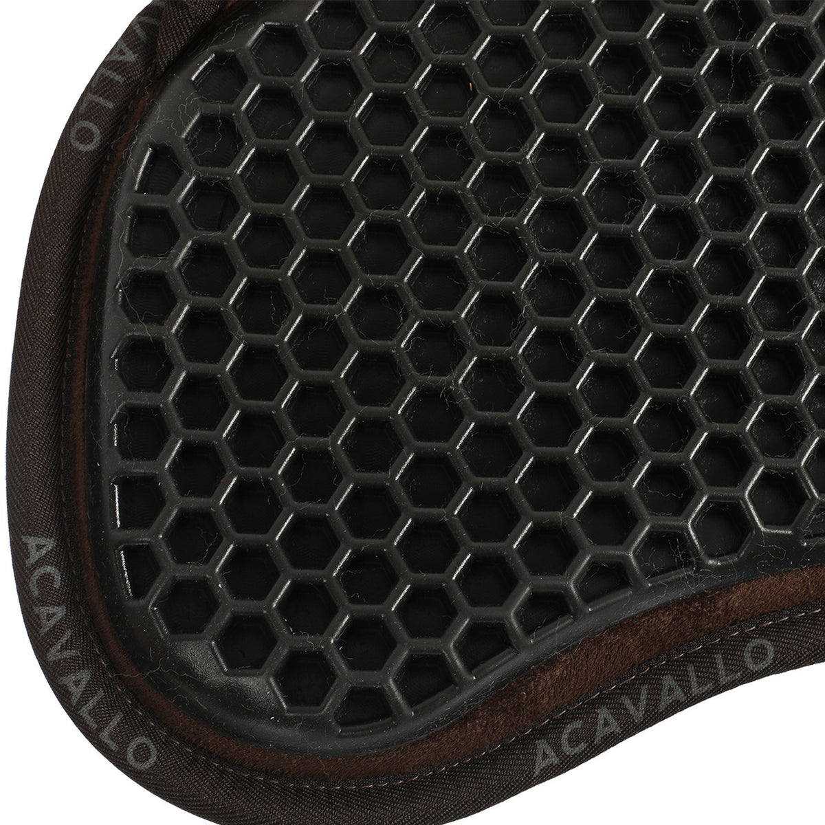 Acavallo Pad MF-S WFS suede rear sheepskin Hexagonal gel flat