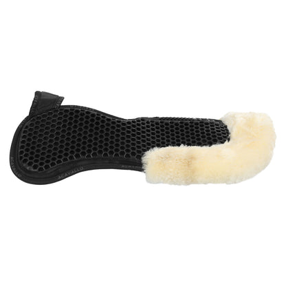 Acavallo Pad MF-S WFS suede rear sheepskin Hexagonal gel flat