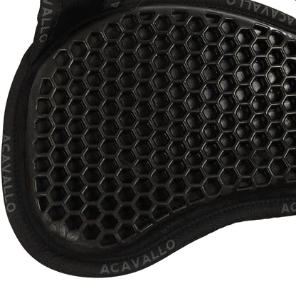 Acavallo Pad MF-S WFS suede rear sheepskin Hexagonal gel flat