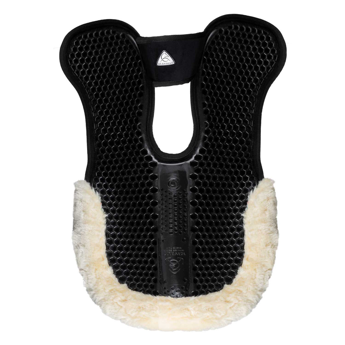 Acavallo Pad MF-S WFS suede rear sheepskin Hexagonal gel