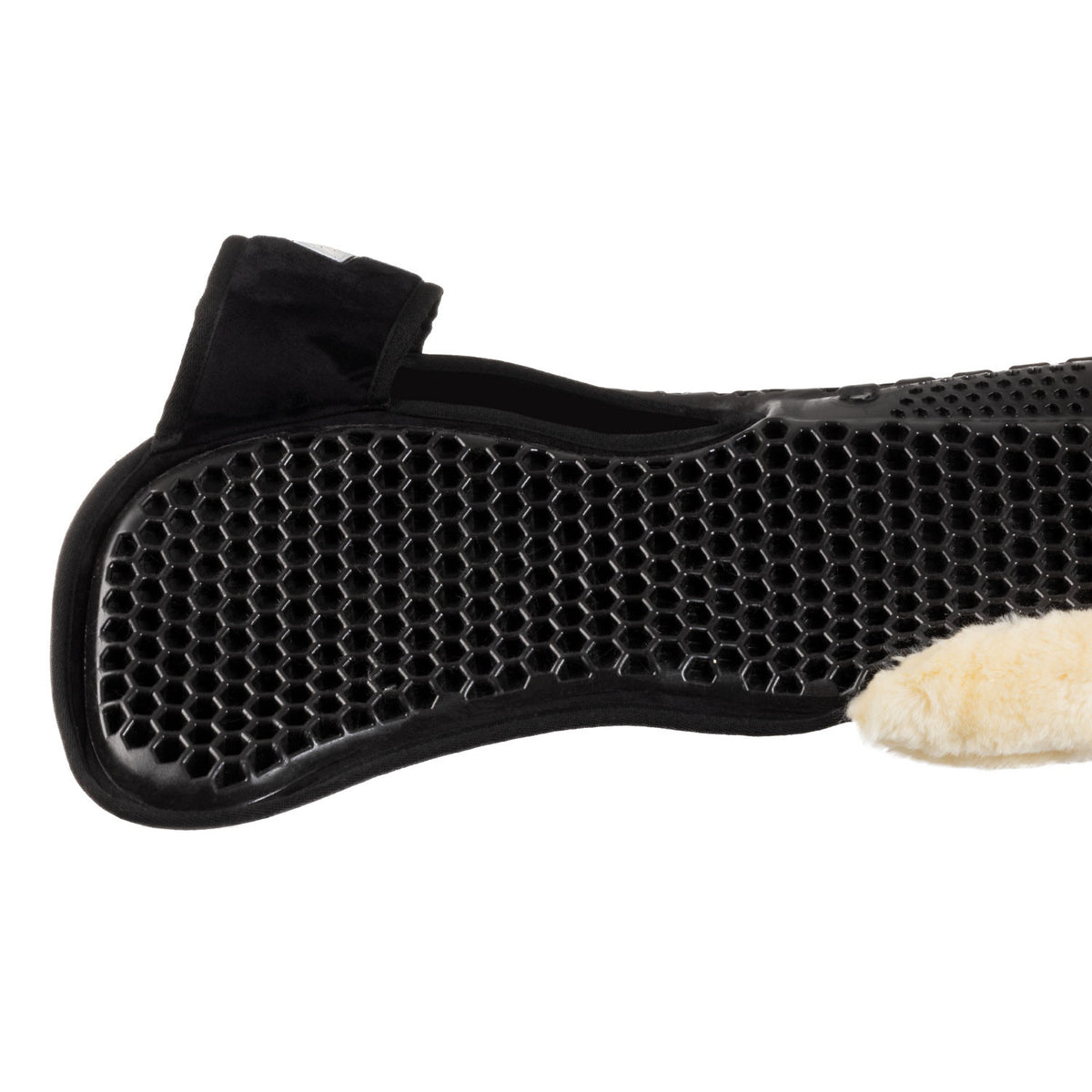 Acavallo Pad MF-S WFS suede rear sheepskin Hexagonal gel