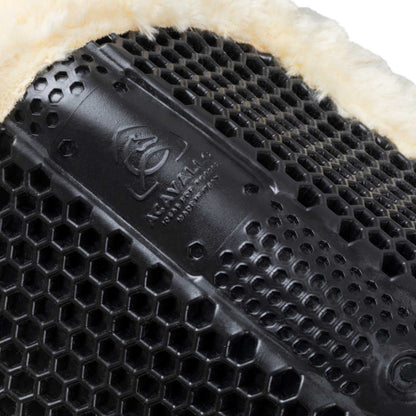Acavallo Pad MF-S WFS suede rear sheepskin Hexagonal gel