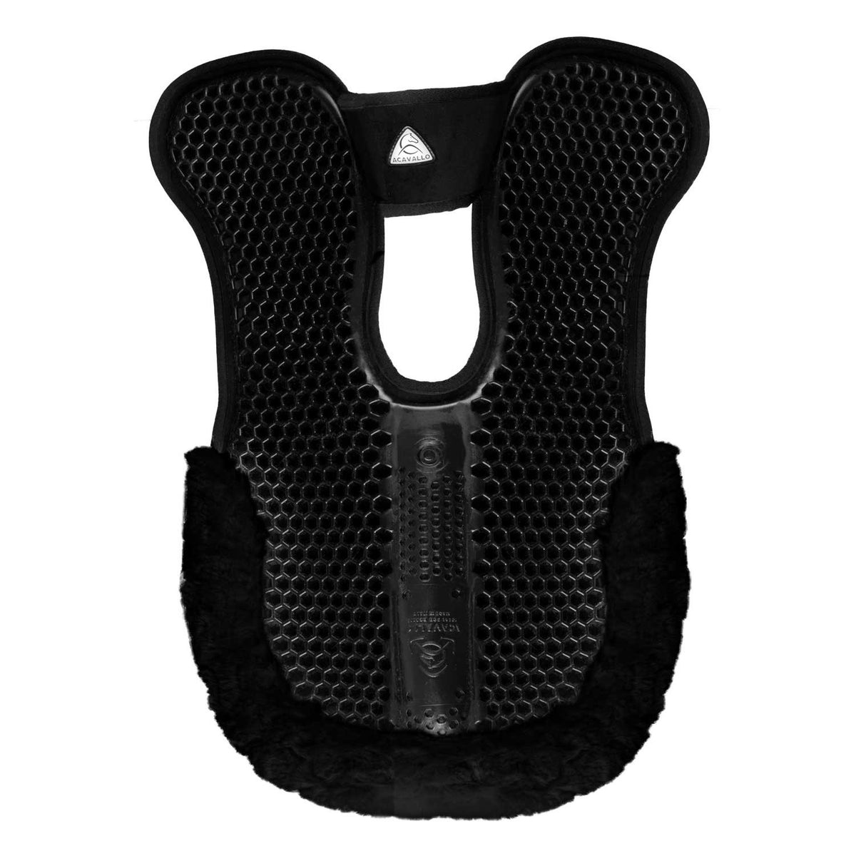 Acavallo Pad MF-S WFS suede rear sheepskin Hexagonal gel