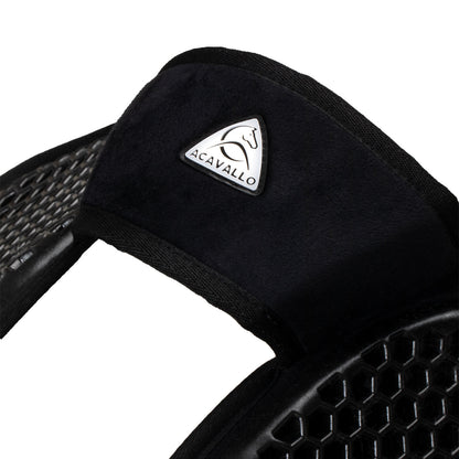 Acavallo Pad MF-S WFS suede rear sheepskin Hexagonal gel