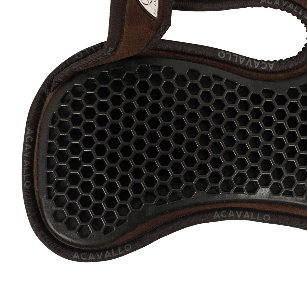 Acavallo Pad MF WFS suede Hexagonal gel front riser