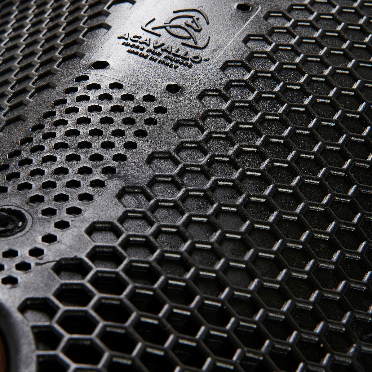 Acavallo Pad SP WFS suede Hexagonal gel front riser