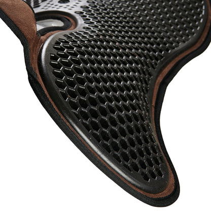 Acavallo Pad SP WFS suede Hexagonal gel front riser