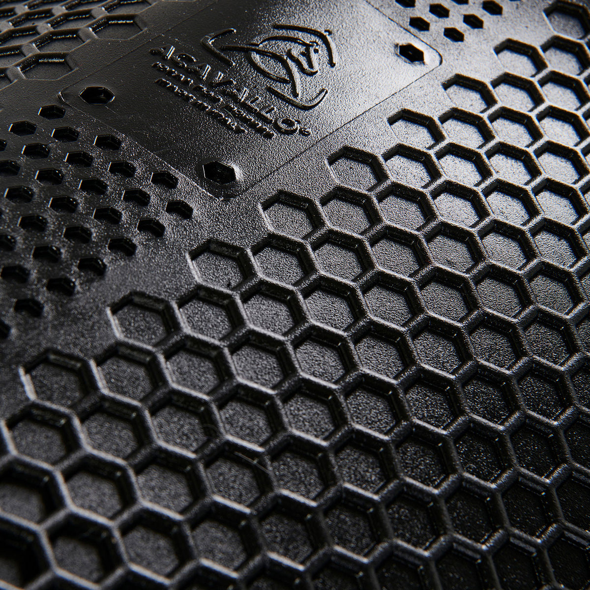 Acavallo Pad SP WFS suede Hexagonal gel front riser