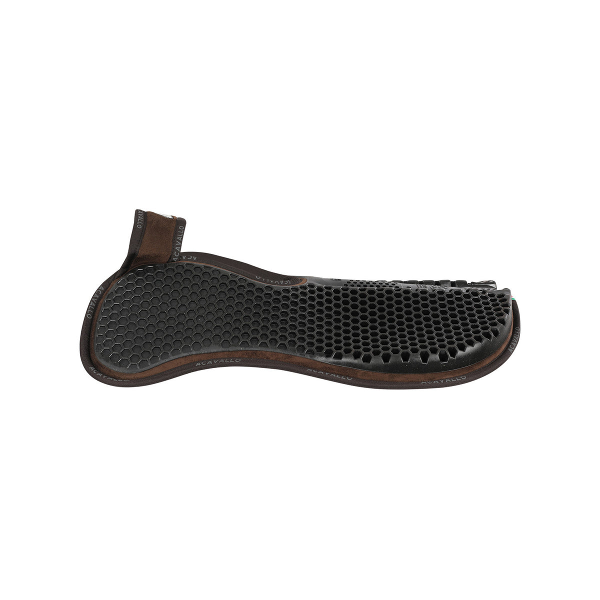 Acavallo Pad MF WFS suede Hexagonal gel rear riser