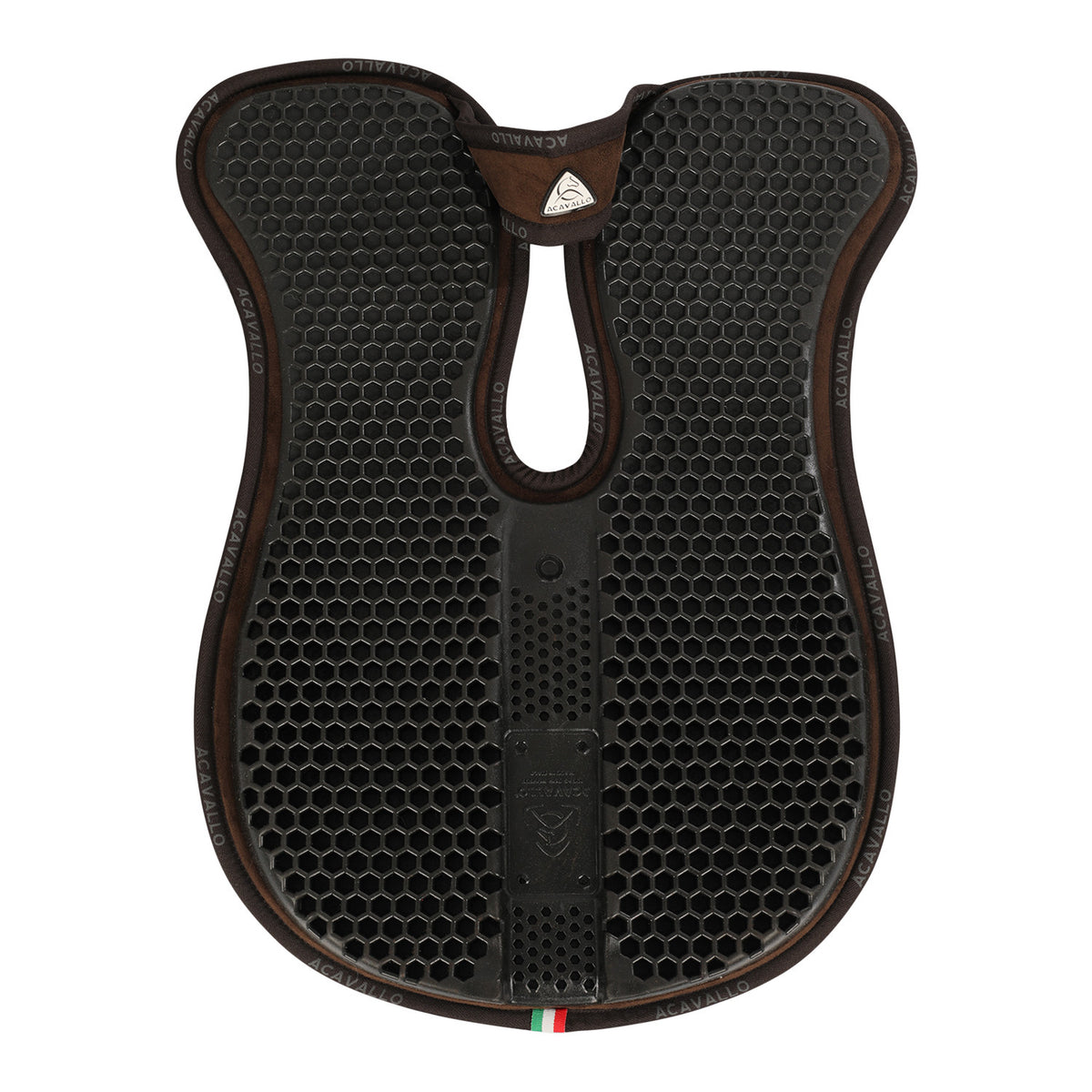 Acavallo Pad MF WFS suede Hexagonal gel rear riser