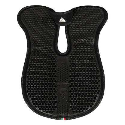 Acavallo Pad MF WFS suede Hexagonal gel rear riser