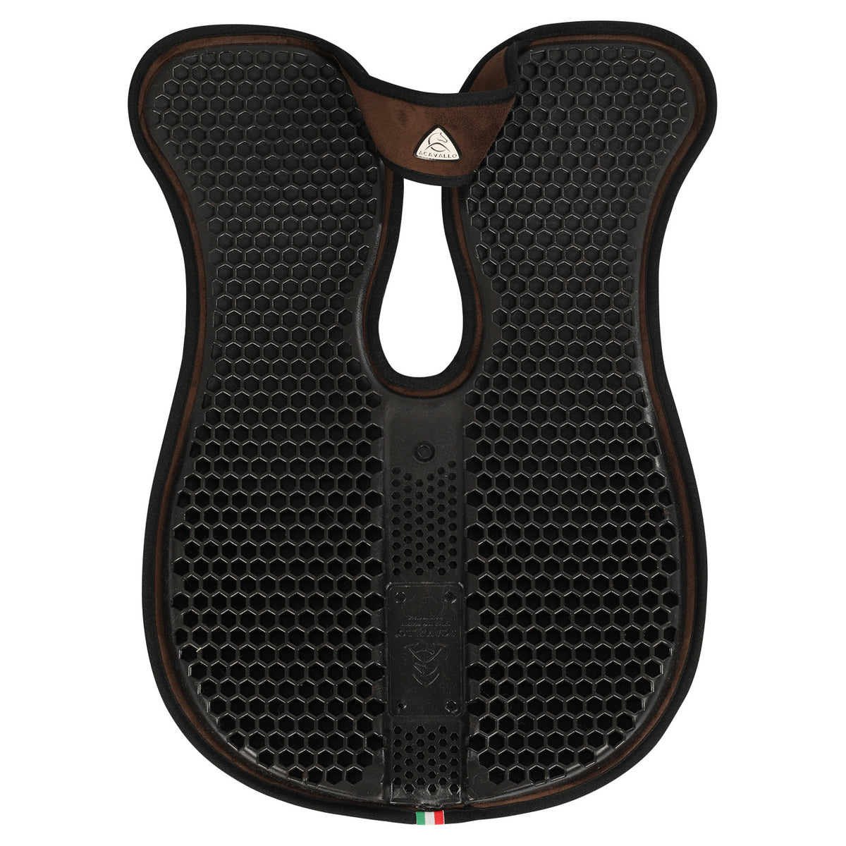 Acavallo Pad WFS suede Hexagonal gel rear riser