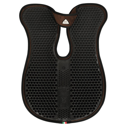 Acavallo Pad WFS suede Hexagonal gel rear riser