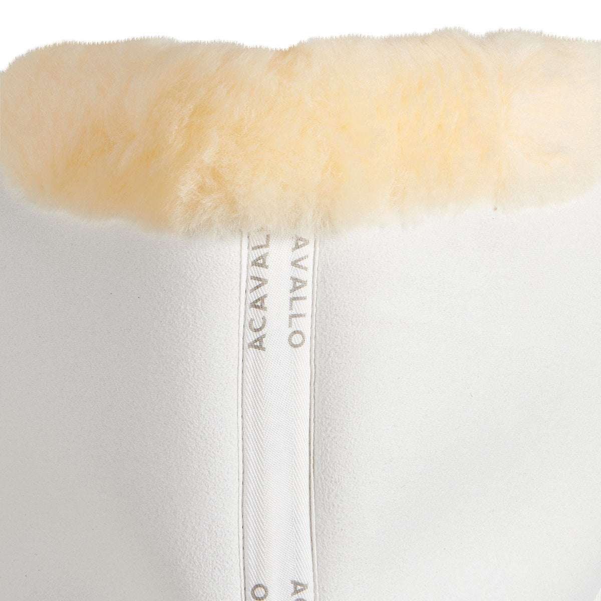 Acavallo Pad MF-S JCCS-S CW-CS suede cut-out sheepskin flat