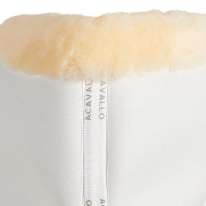 Acavallo Pad MF-S JCCS-S CW-CS suede cut-out sheepskin flat