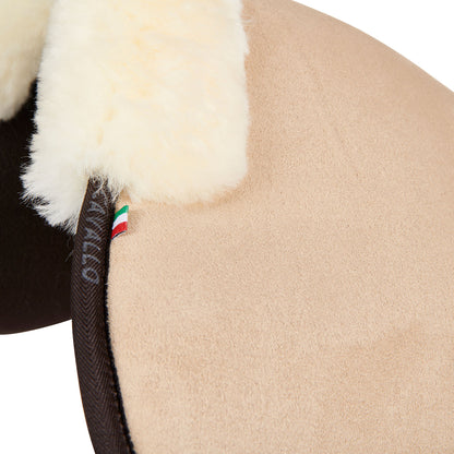 Acavallo Pad MF-S JCCS-S CW-CS suede cut-out sheepskin flat