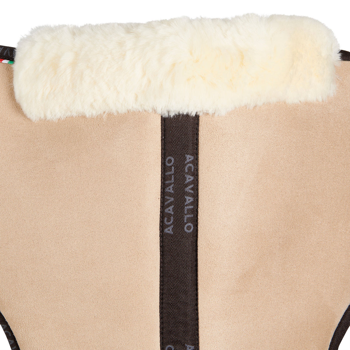Acavallo Pad MF-S JCCS-S CW-CS suede cut-out sheepskin flat