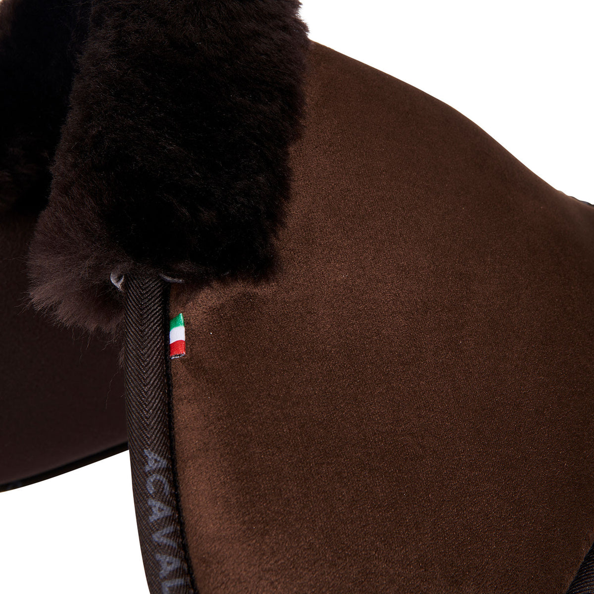 Acavallo Pad MF-S JCCS-S CW-CS suede cut-out sheepskin flat