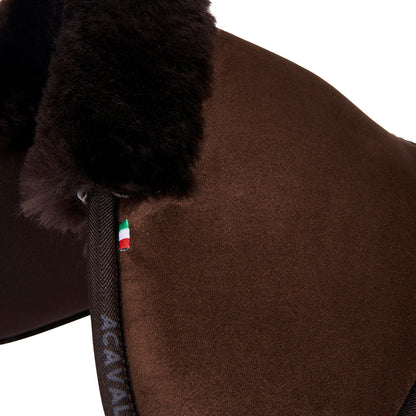 Acavallo Pad MF-S JCCS-S CW-CS suede cut-out sheepskin flat