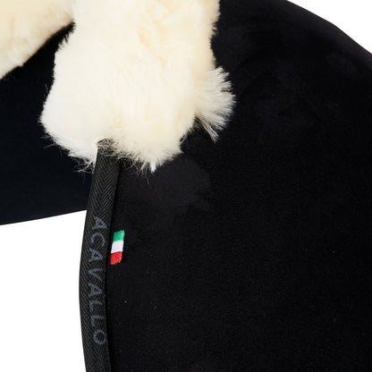 Acavallo Pad MF-S JCCS-S CW-CS suede cut-out sheepskin flat