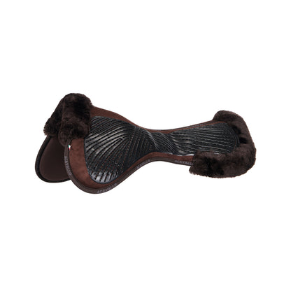 Acavallo Pad MF-S JCCS-S CW-CS suede cut-out sheepskin gel grip flat