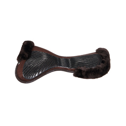 Acavallo Pad MF-S JCCS-S CW-CS suede cut-out sheepskin gel grip flat