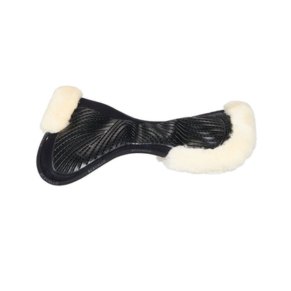 Acavallo Pad MF-S JCCS-S CW-CS suede cut-out sheepskin gel grip flat